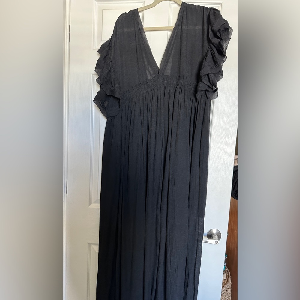 Black Tie long cover up